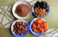 Конфеты из сухофруктов и орехов своими руками